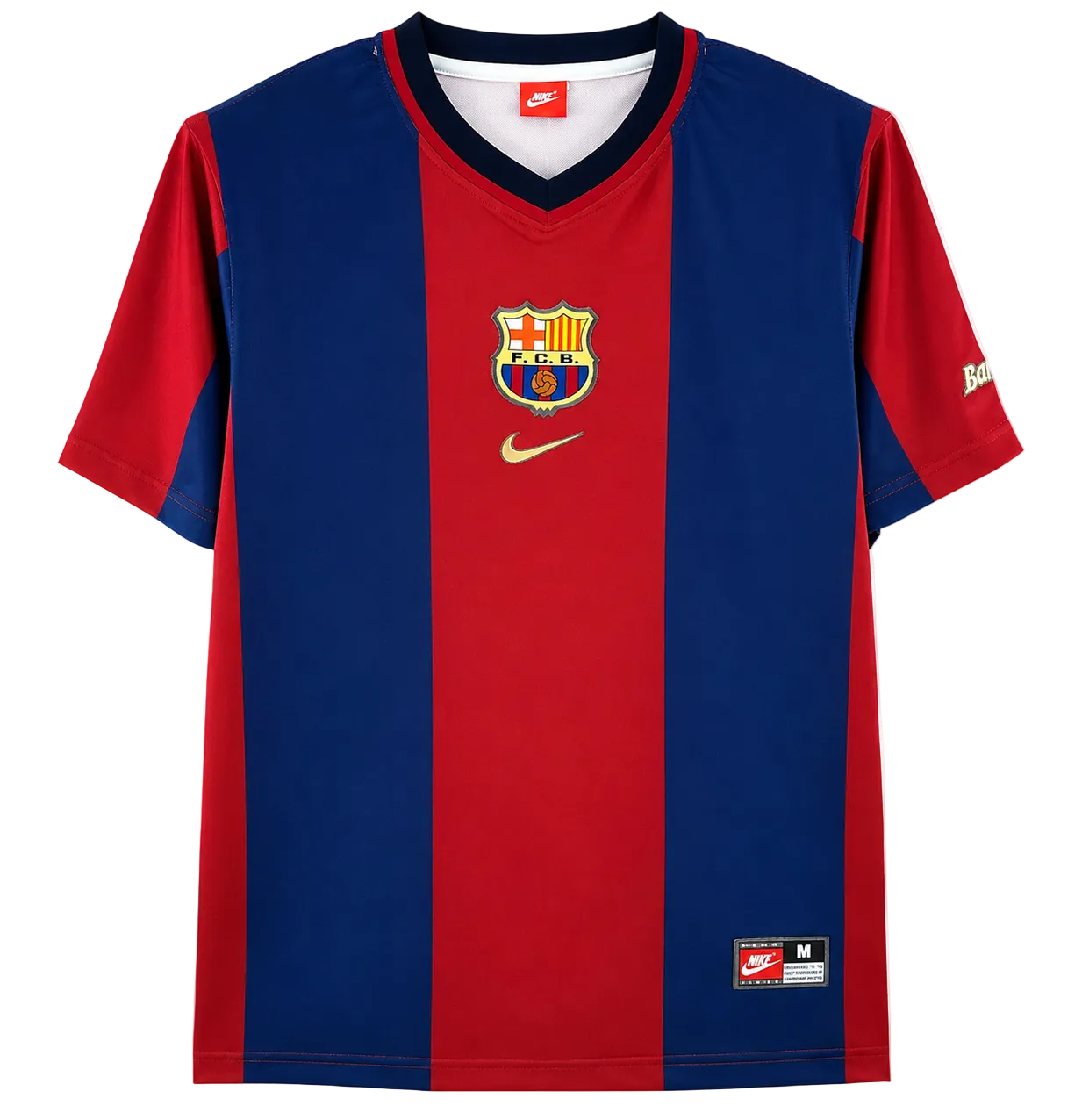 1998/1999 FC Barcelona Home Jersey – Retro Soccer Shirt – Vintage