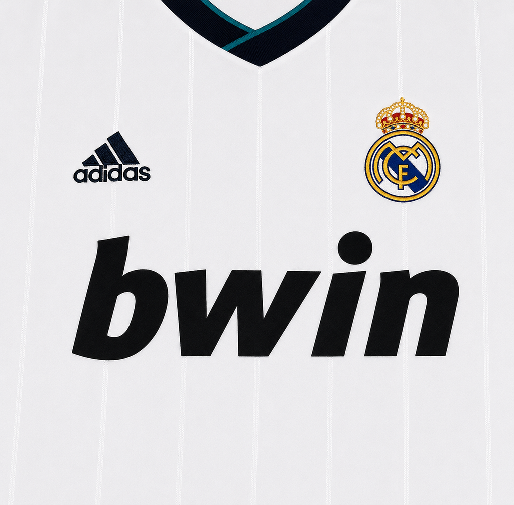 2012/2013 Real Madrid CF Ronaldo #7 Home Long Sleve Jersey - Retro Soccer Shirt