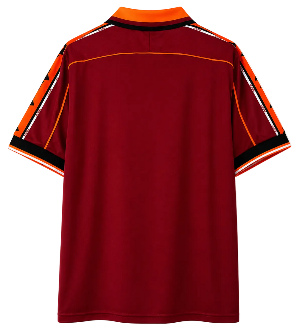 1998/1999 AS Roma Home Jersey - Retro Soccer Shirt