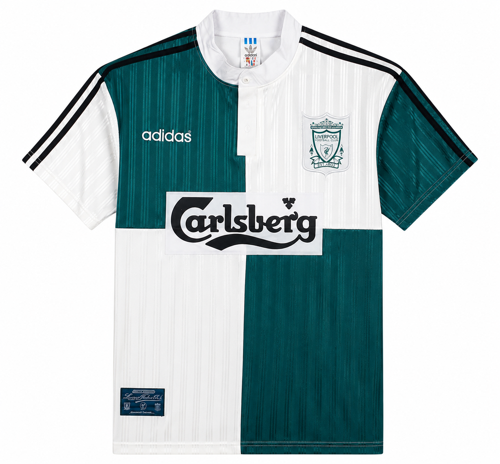 1995/1996 Liverpool F.C. Away Jersey – Retro Soccer Shirt