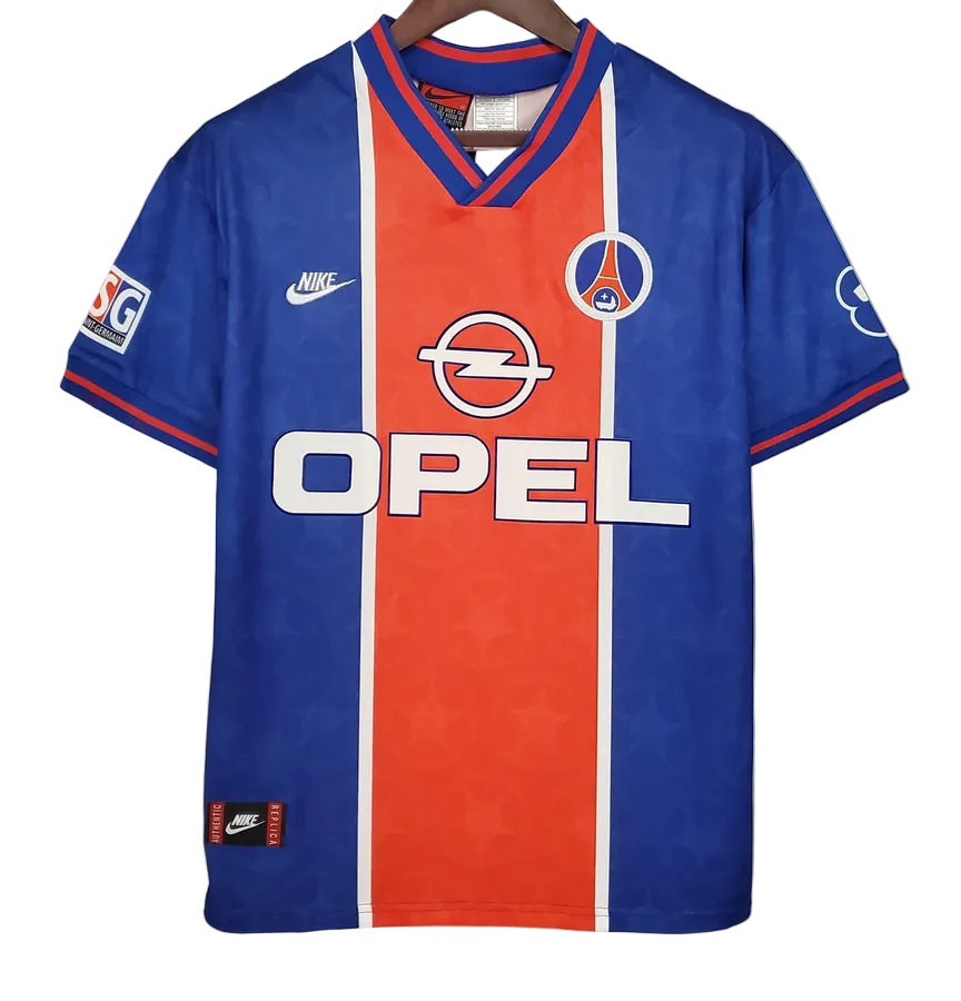 1995/1996 PSG Home Jersey - Retro Soccer Shirt