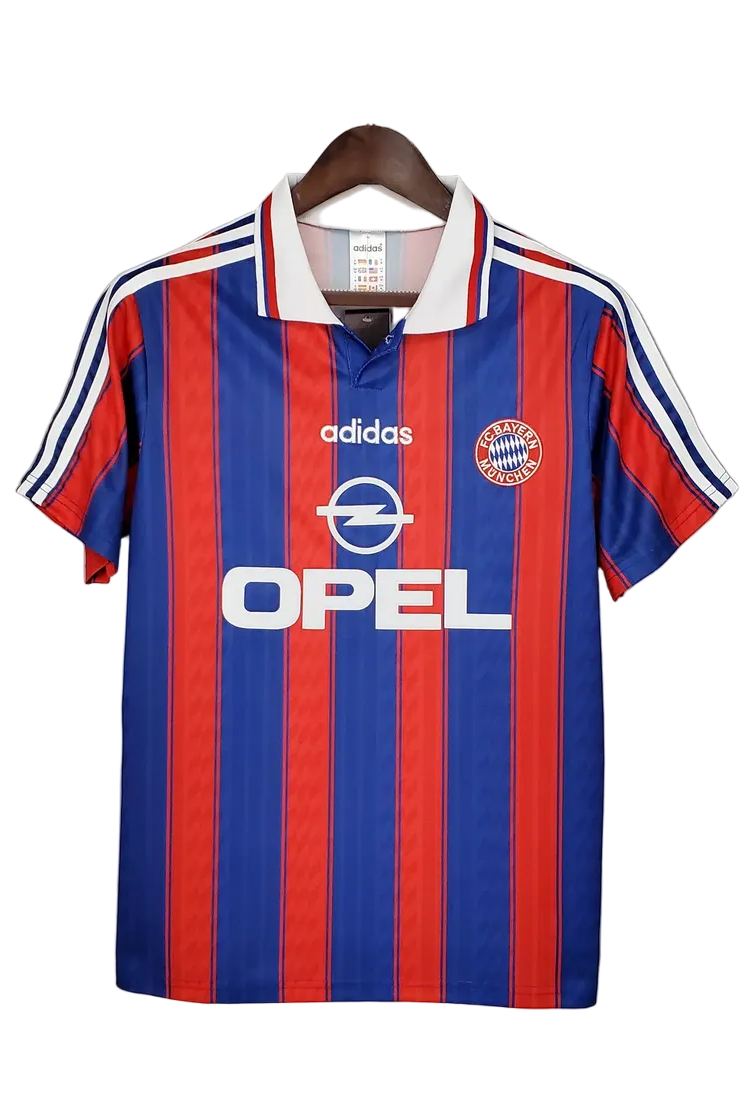 1996/1997 FC Bayern Munich Home Jersey - Retro Soccer Shirt