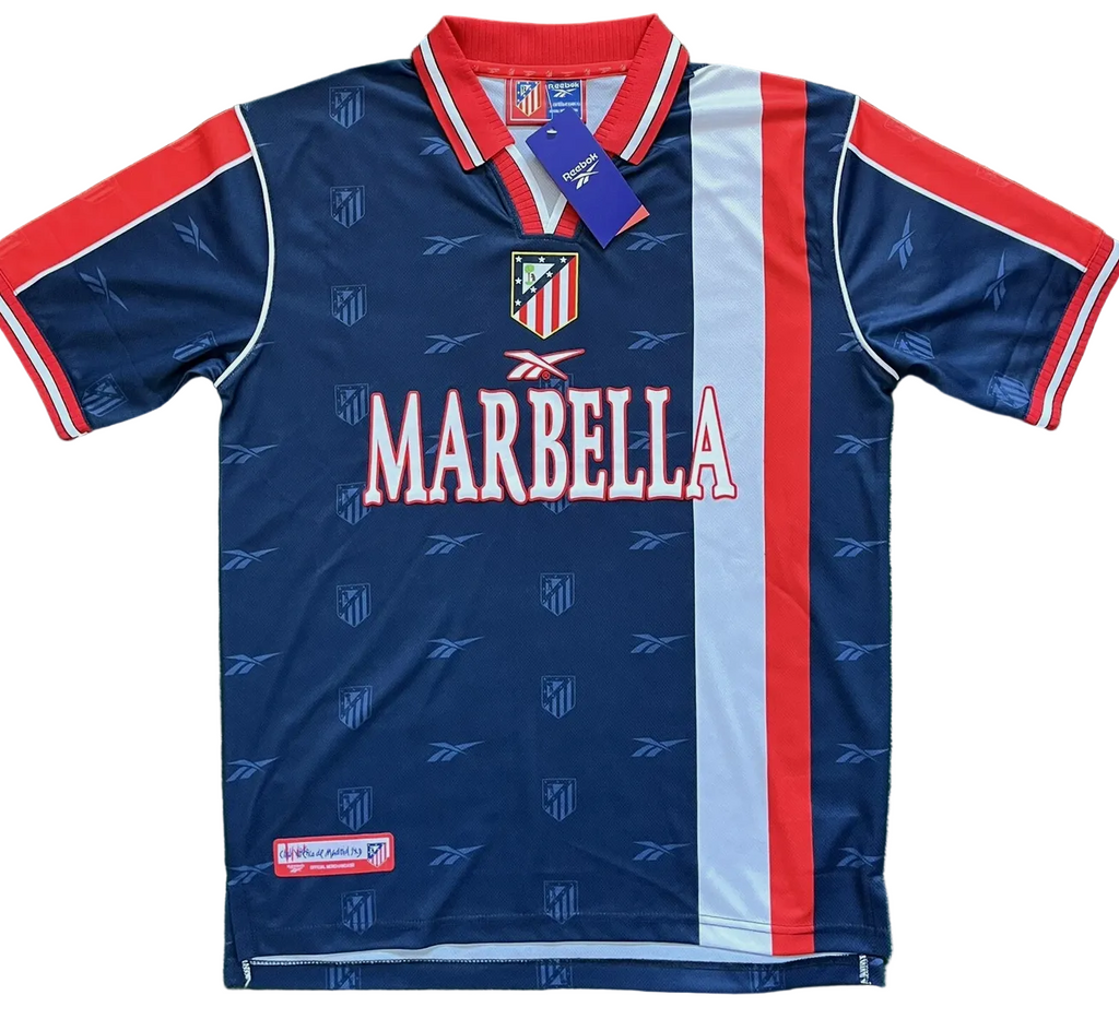 1998/1999 Atletico Madrid Away Jersey – Retro Soccer Shirt