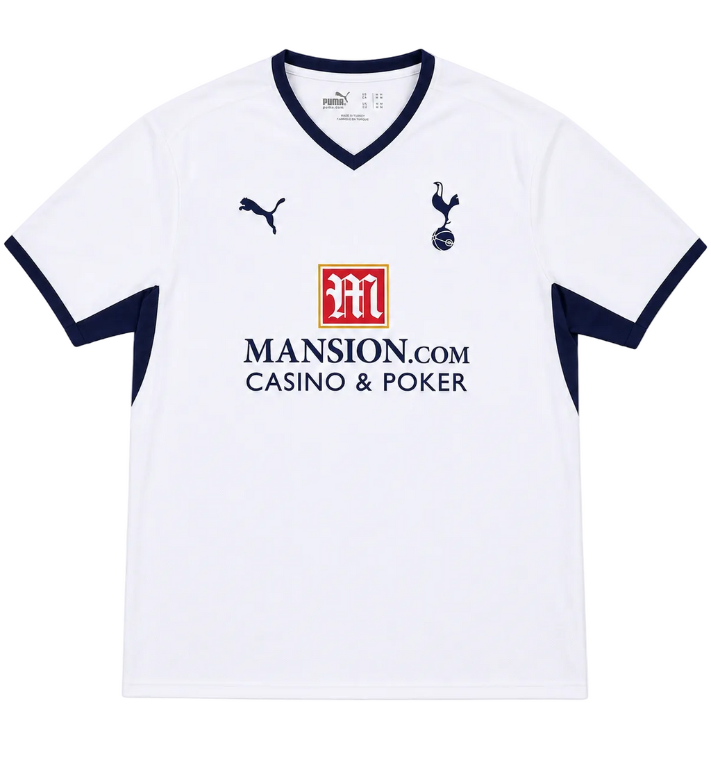 2008/2009 Tottenham Hotspur F.C. Bale #3 Home Jersey - Retro Soccer Shirt