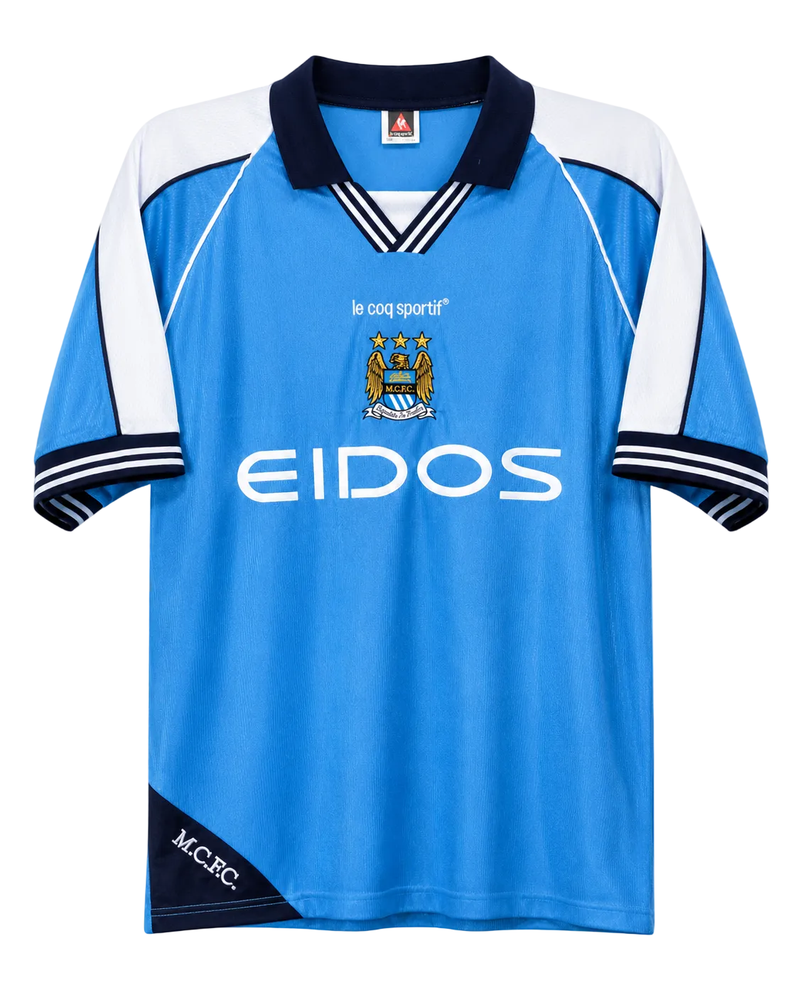 2000/2001 Manchester City Haaland #15 Home Jersey – Retro Soccer