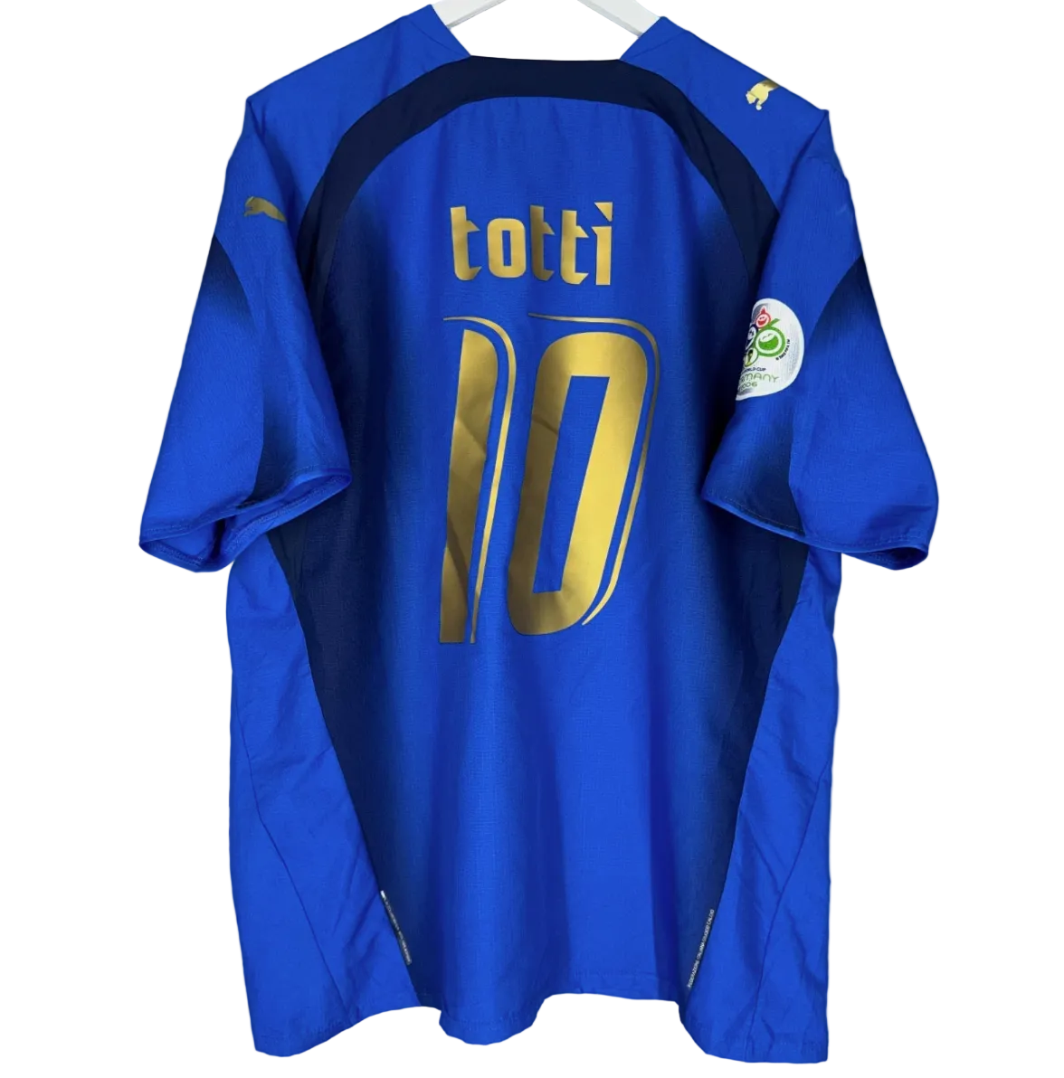 2006 Italy Francesco Totti #10 Home Jersey – Retro Soccer Shirt