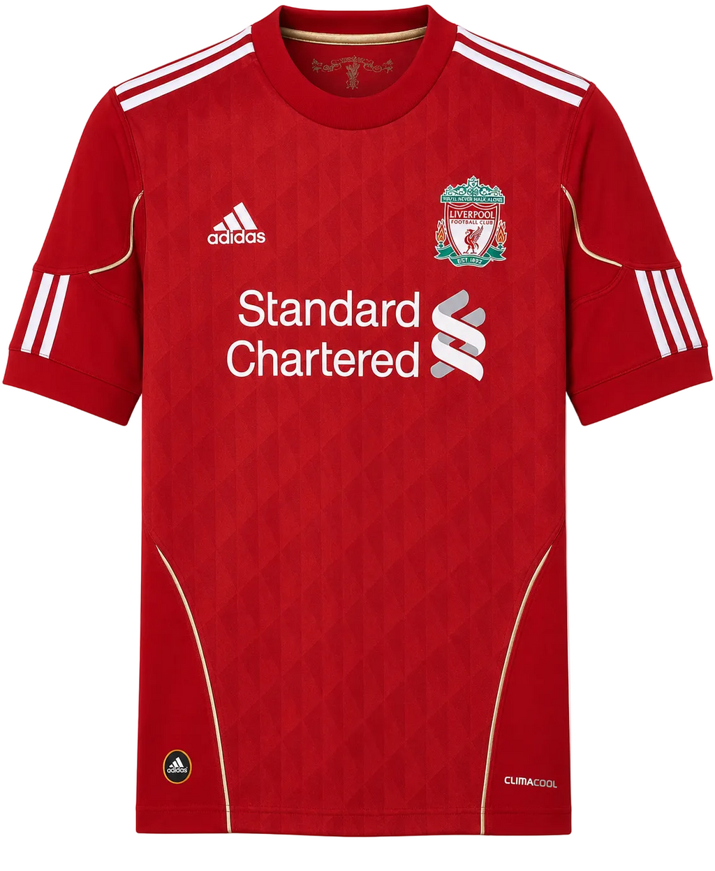 2010/2011 Liverpool F.C. Gerrard #8 Home Jersey – Retro Soccer Shirt