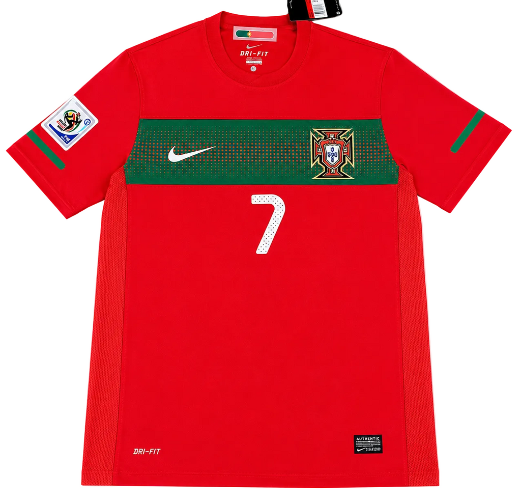 2010 Portugal Ronaldo #7 Away Jersey – Retro Soccer Shirt