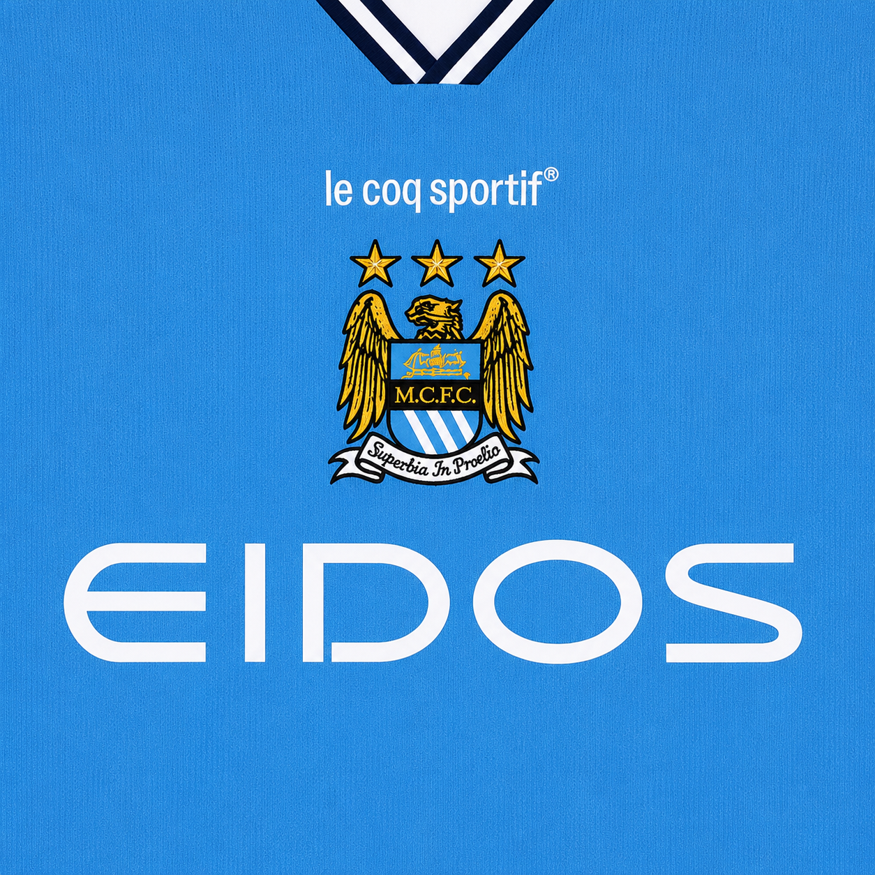 2000/2001 Manchester City Haaland #15 Home Jersey – Retro Soccer Shirt