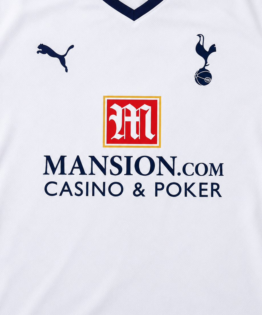 2008/2009 Tottenham Hotspur F.C. Bale #3 Home Jersey - Retro Soccer Shirt