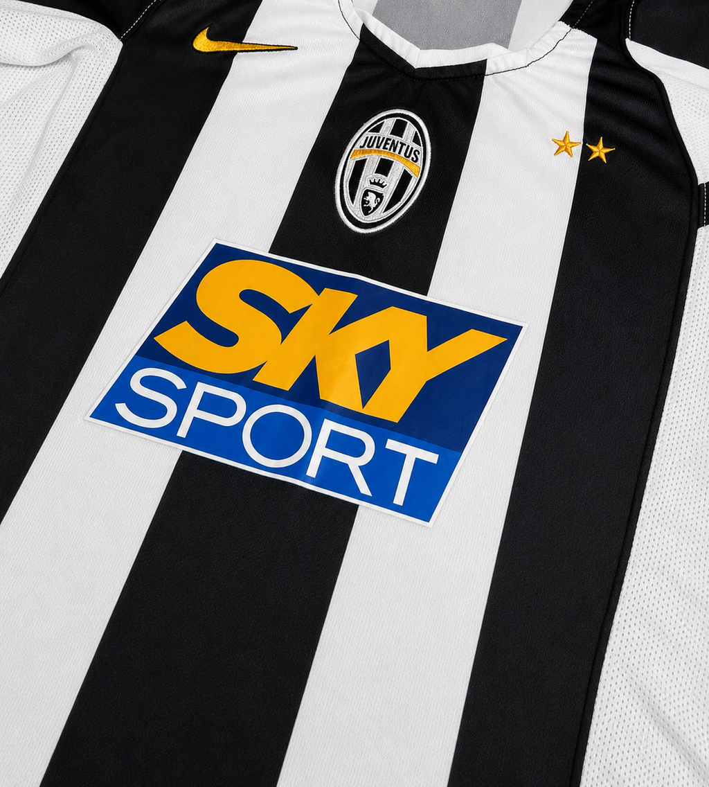 2004/2005 Juventus Del Piero #10 Home Jersey – Retro Soccer Shirt