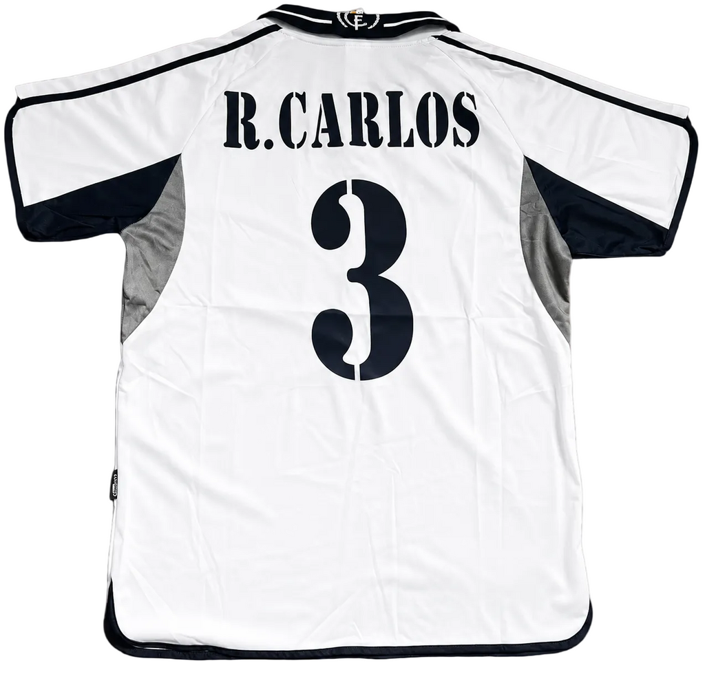 2000/2001 Real Madrid Roberto Carlos #3 Home Jersey – Retro Soccer Shirt