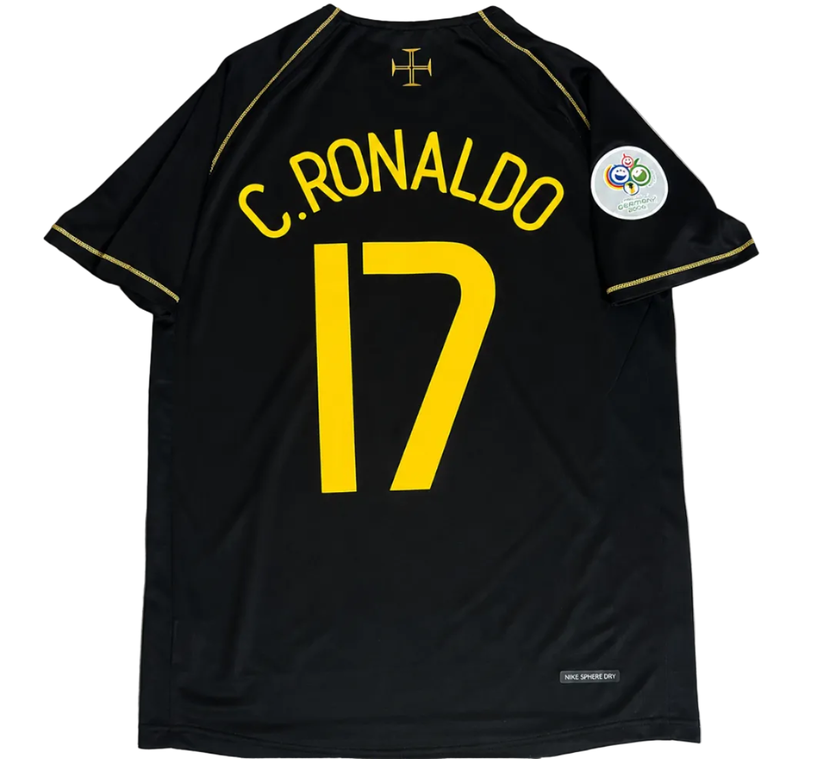 2006 Portugal Ronaldo #17 Away Jersey - Retro Soccer Shirt