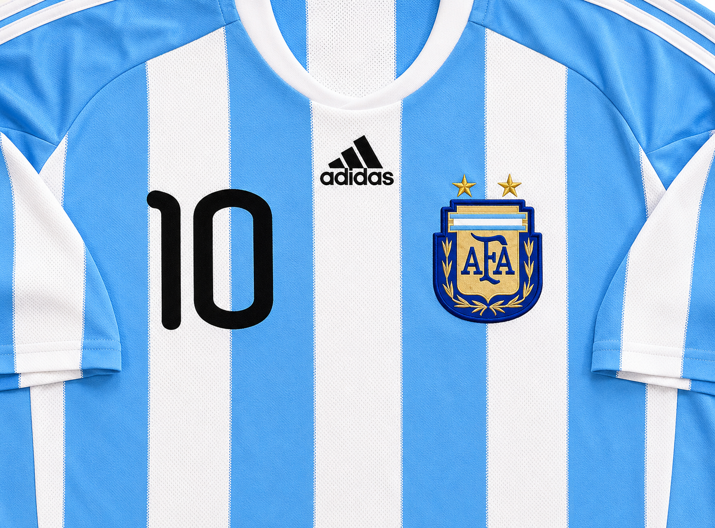 2010 Argentina Messi #10 Home Jersey – Retro Soccer Shirt