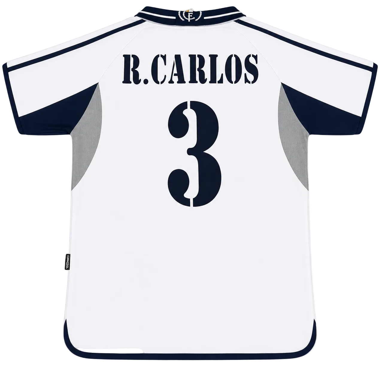 2000/2001 Real Madrid Roberto Carlos #3 Home Jersey – Retro Soccer Shirt