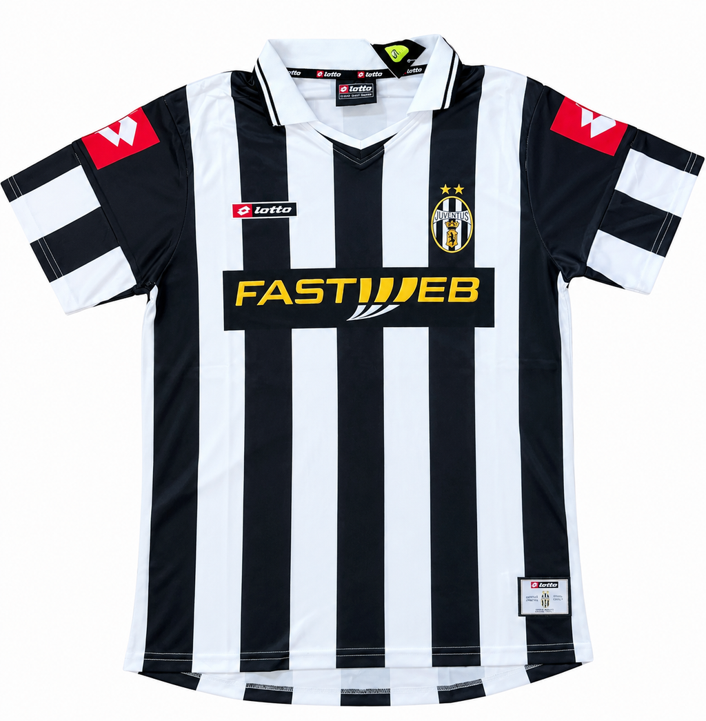 2001/2002 Juventus FC Del Piero #10 Home Jersey - Retro Soccer Shirt