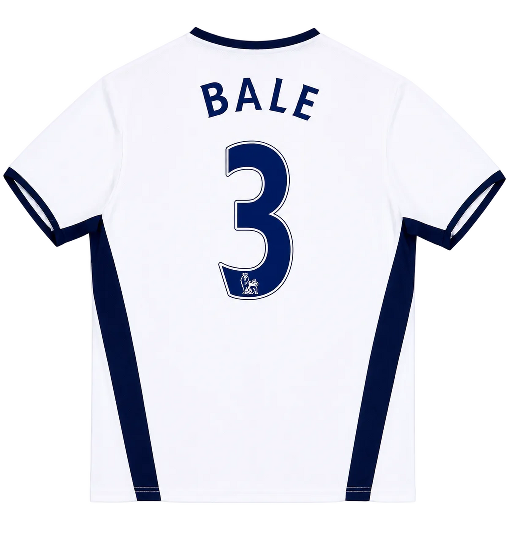 2008/2009 Tottenham Hotspur F.C. Bale #3 Home Jersey - Retro Soccer Shirt