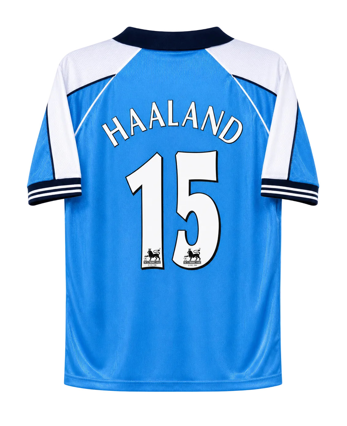 2000/2001 Manchester City Haaland #15 Home Jersey – Retro Soccer