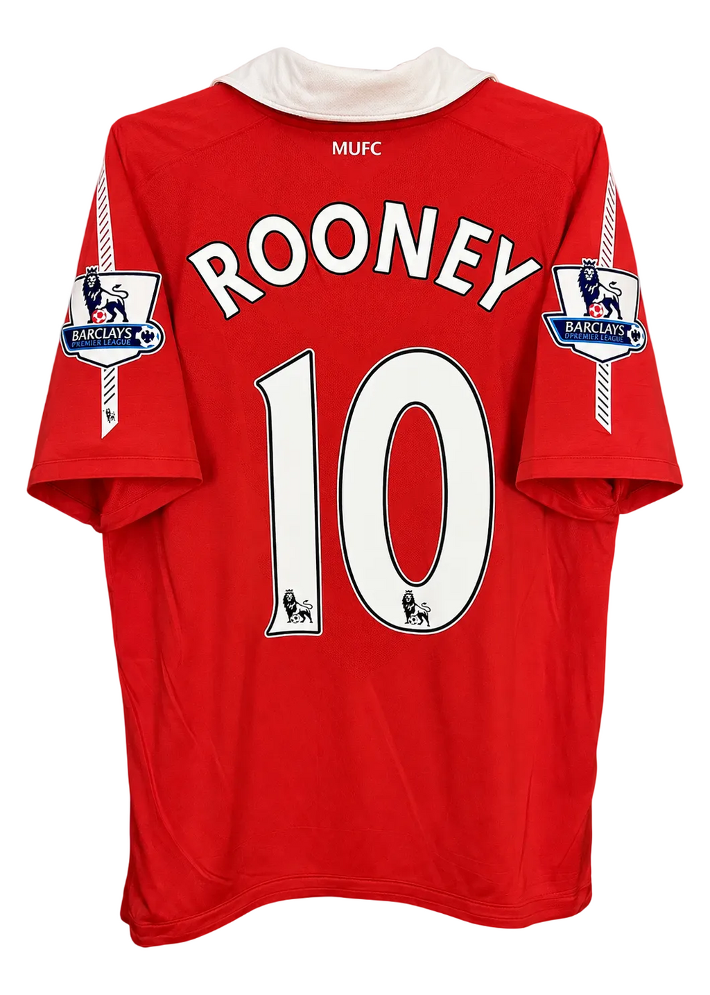 2010/2011 Manchester United F.C. Rooney #10 Home Jersey – Retro Soccer Shirt
