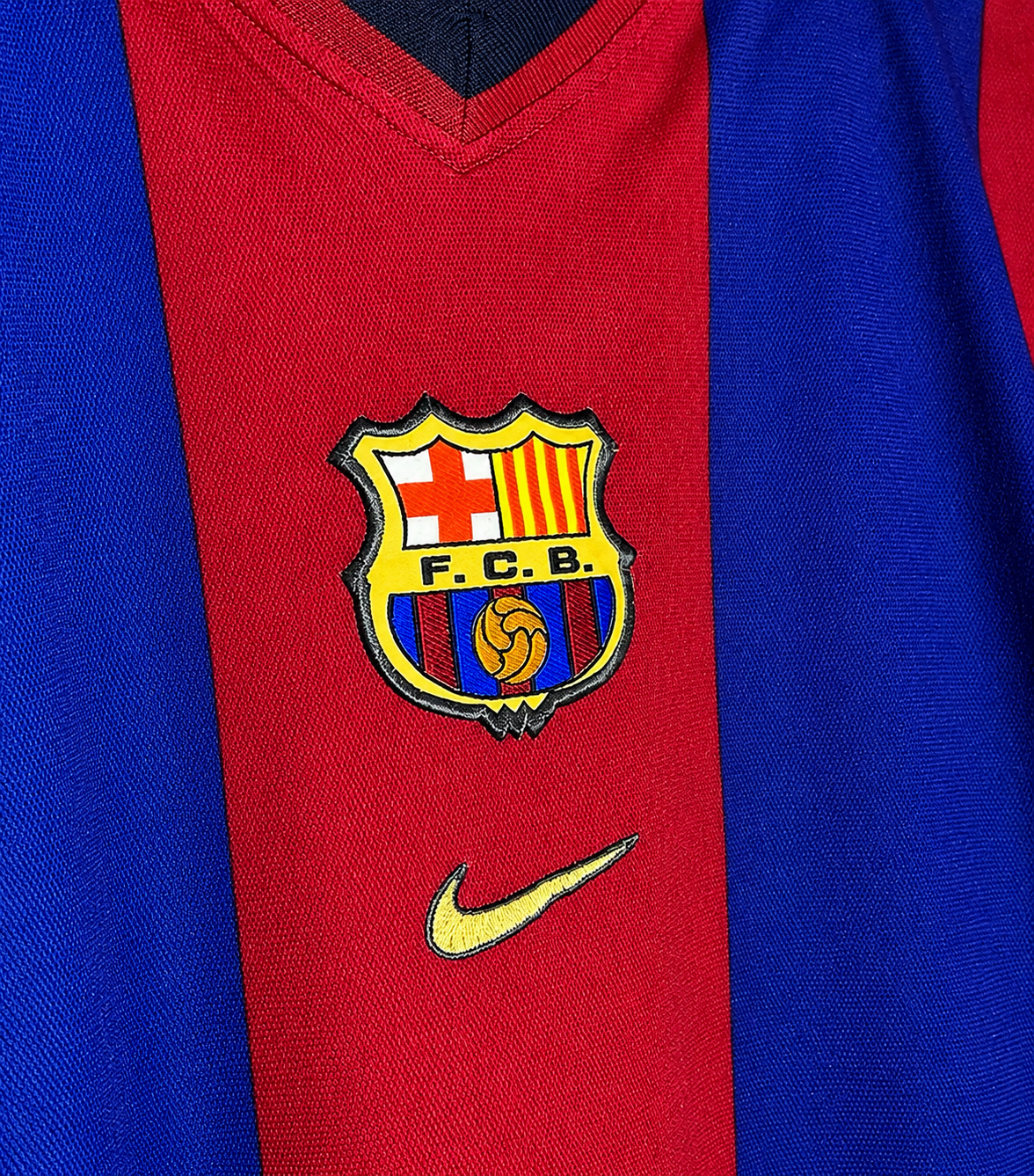 1998/1999 FC Barcelona Home Jersey – Retro Soccer Shirt