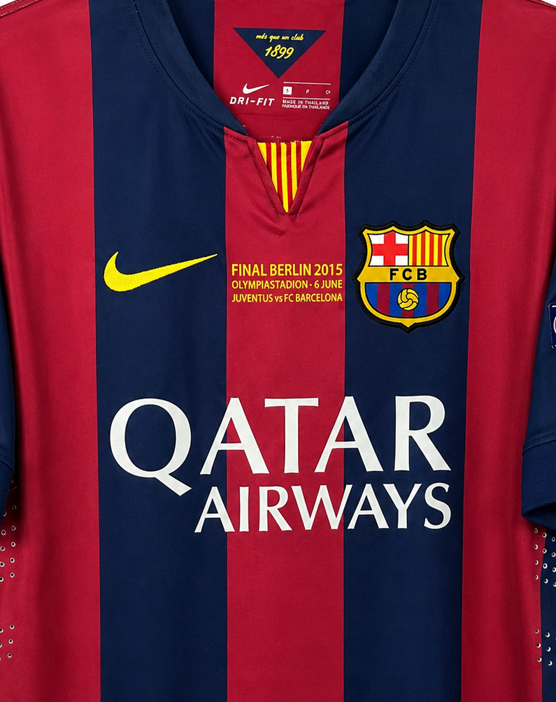 2014/2015 FC Barcelona Neymar #11 Home Jersey – Retro Soccer Shirt