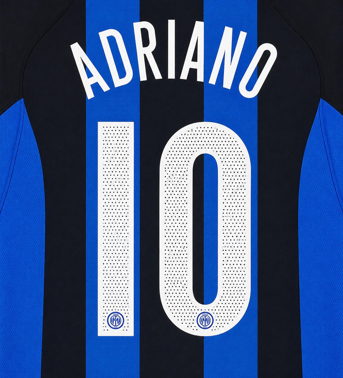 2004/2005 Inter Milan Adriano #10 Home Jersey – Retro Soccer Shirt