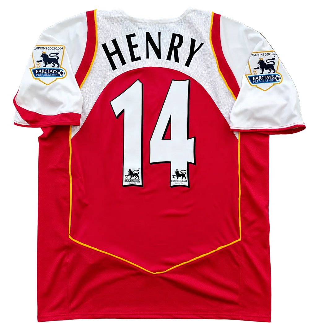 2004/2005 Arsenal Henry #14 Home Jersey – Retro Soccer Shirt