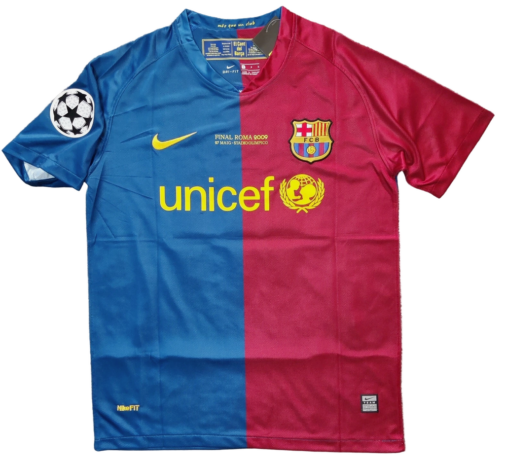 2008/2009 FC Barcelona Messi #10 Home Jersey – Retro Soccer Shirt