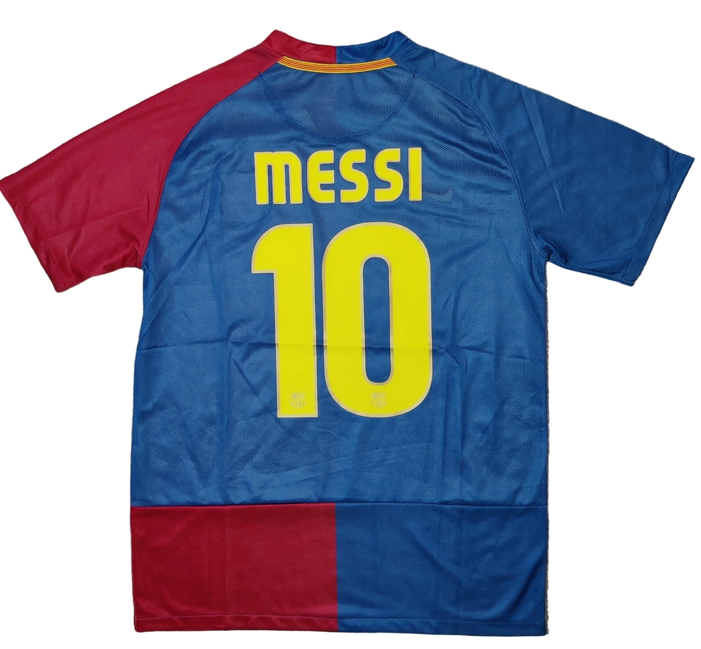 2008/2009 FC Barcelona Messi #10 Home Jersey – Retro Soccer Shirt