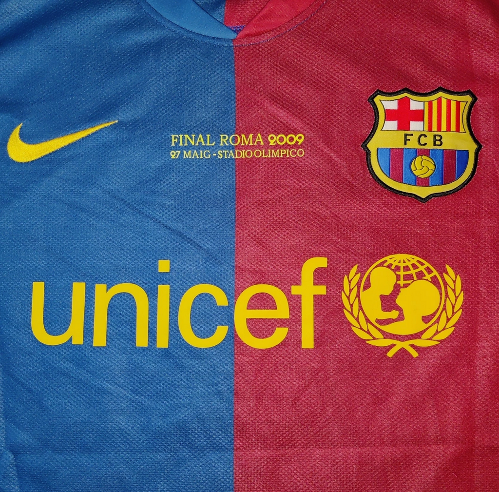 2008/2009 FC Barcelona Messi #10 Home Jersey – Retro Soccer Shirt