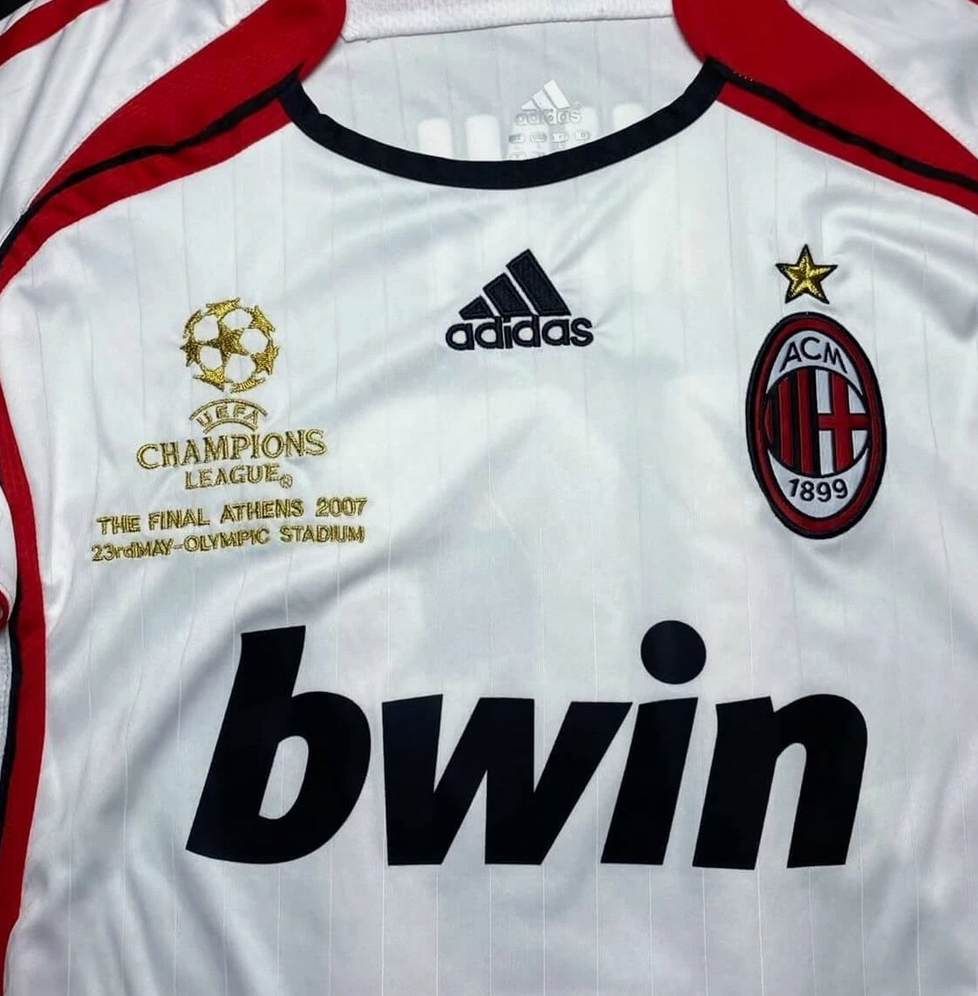 2006/2007 AC Milan Kaka #22 Away Jersey - Retro Soccer Shirt