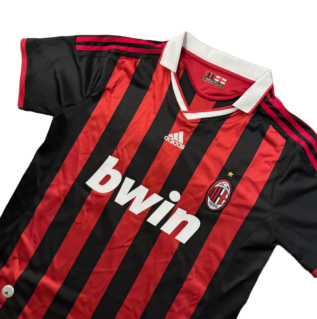 2009/2010 AC Milan Pirlo #21 Home Jersey - Retro Soccer Shirt
