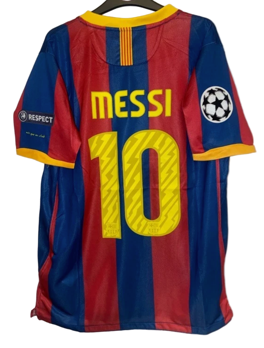 2010/2011 FC Barcelona Messi #10 Home Jersey – Retro Soccer Shirt
