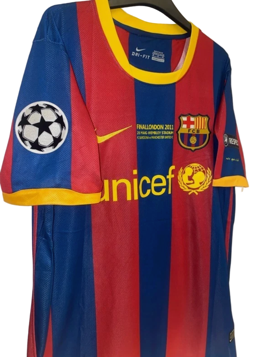 2010/2011 FC Barcelona Messi #10 Home Jersey – Retro Soccer Shirt