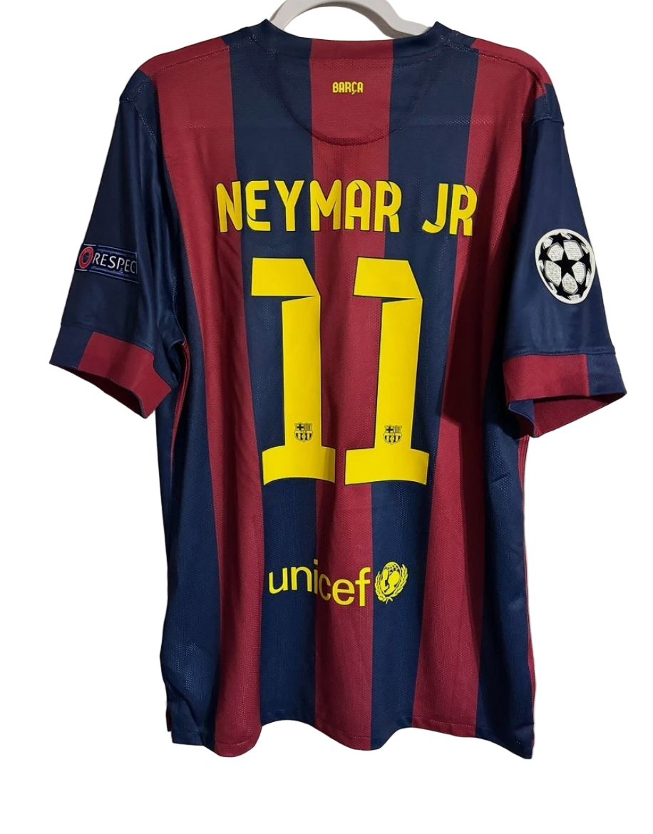 2014/2015 FC Barcelona Neymar #11 Home Jersey – Retro Soccer Shirt