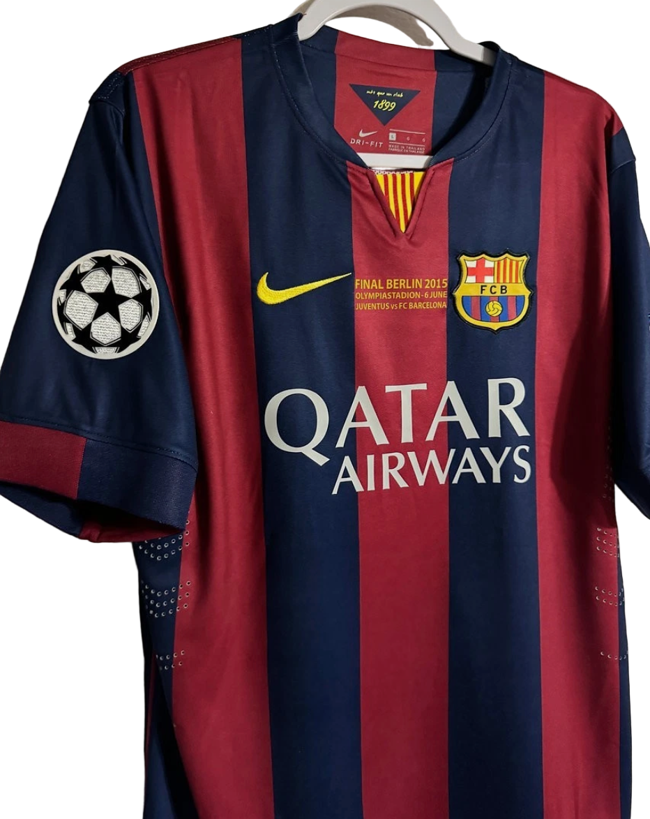 2014/2015 FC Barcelona Neymar #11 Home Jersey – Retro Soccer Shirt