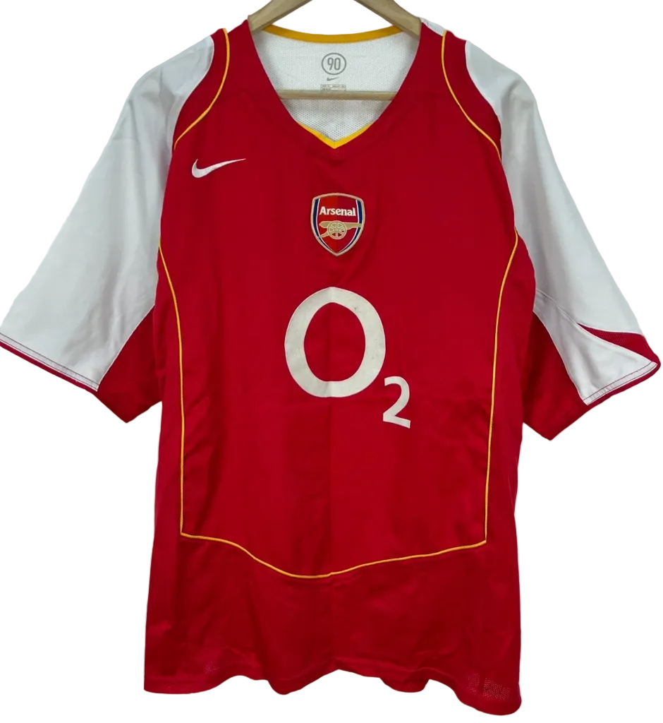 2004/2005 Arsenal Henry #14 Home Jersey – Retro Soccer Shirt