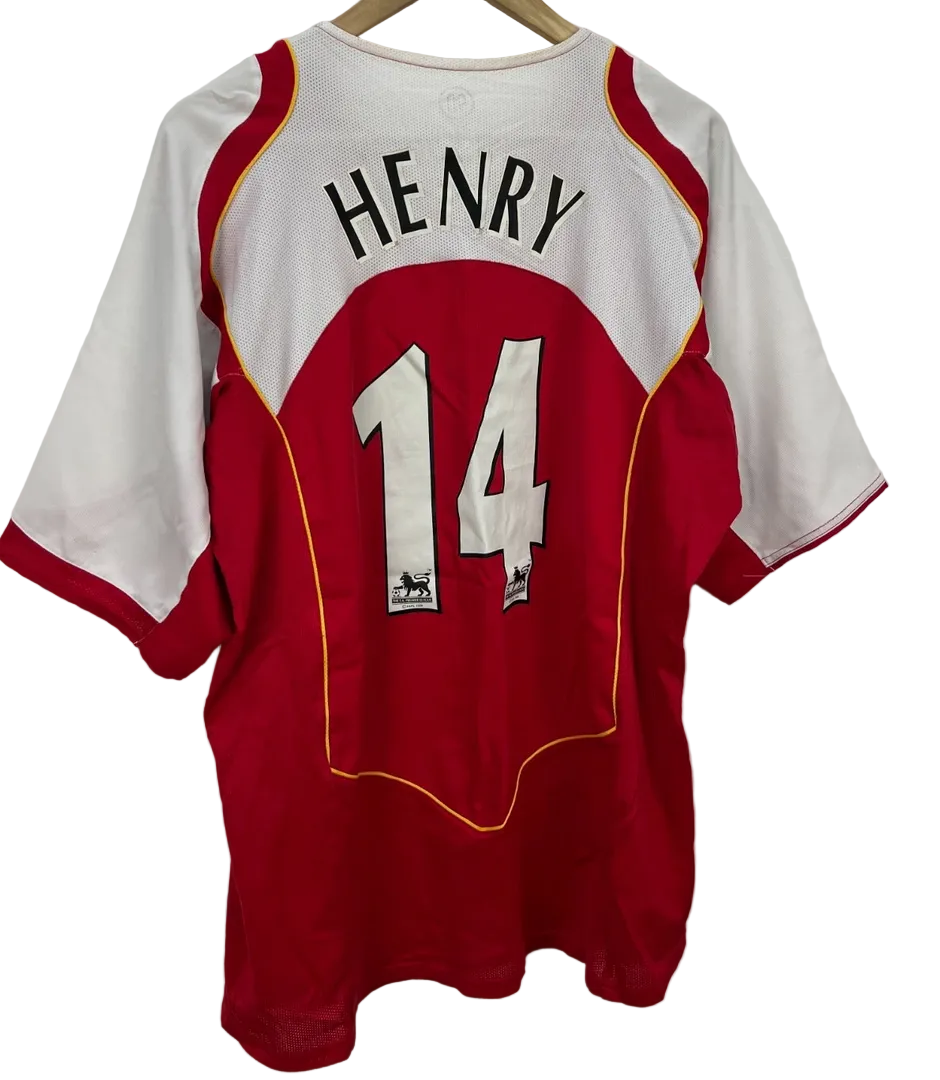 2004/2005 Arsenal Henry #14 Home Jersey – Retro Soccer Shirt