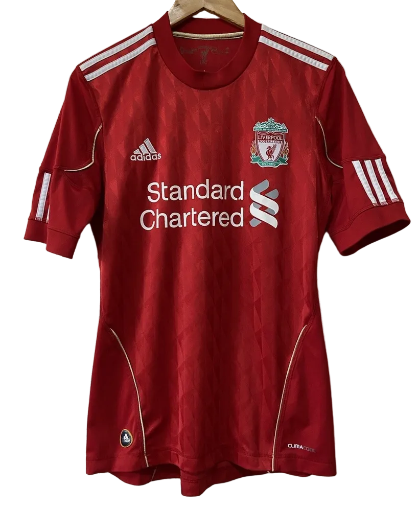 2010/2011 Liverpool Gerrard #8 Home Jersey – Retro Soccer Shirt