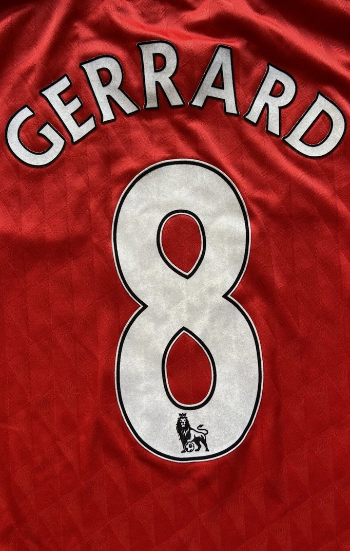2010/2011 Liverpool Gerrard #8 Home Jersey – Retro Soccer Shirt