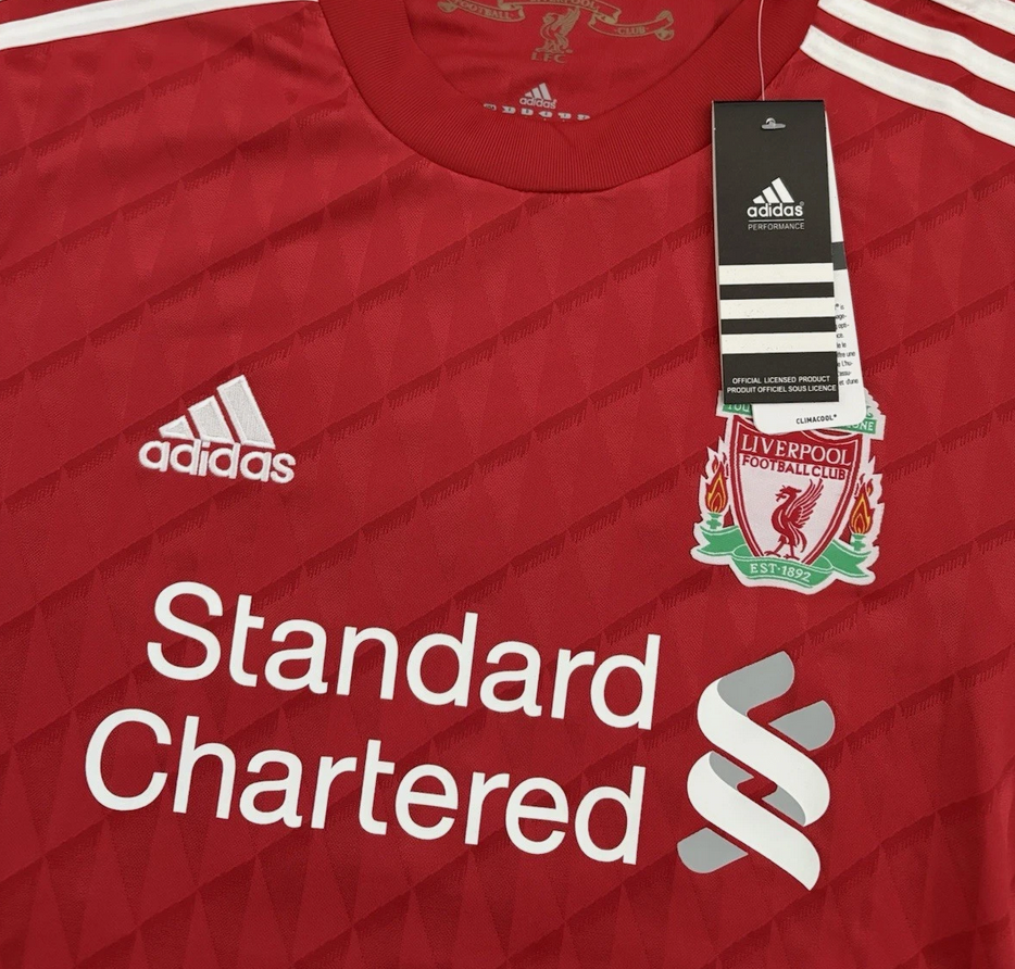 2010/2011 Liverpool Gerrard #8 Home Jersey – Retro Soccer Shirt