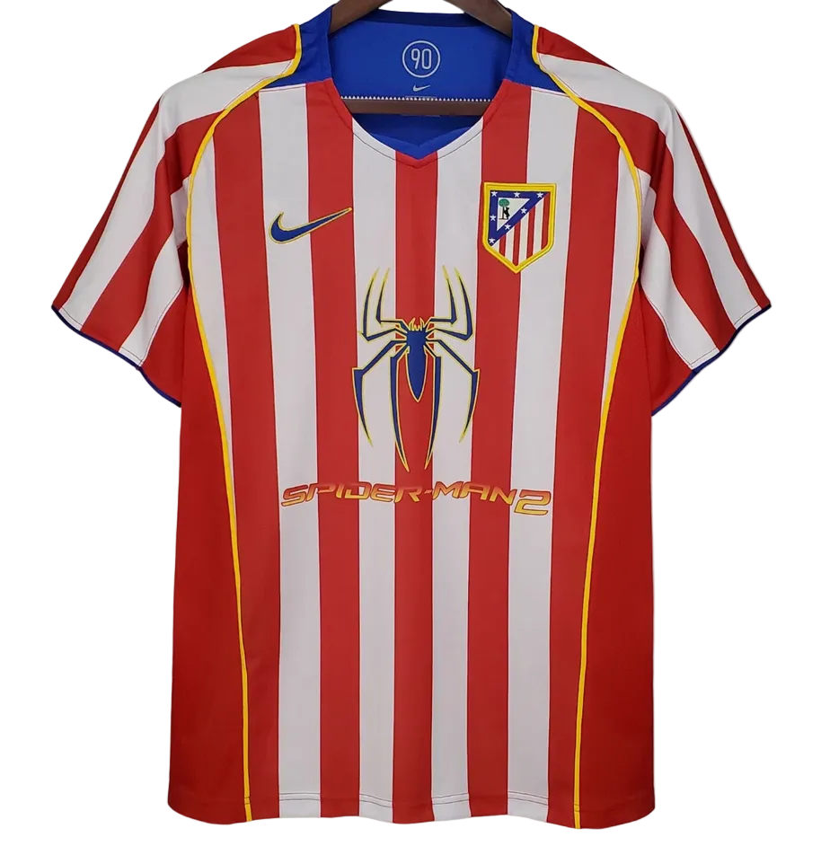 2004/2005 Atletico Madrid Torres #9 Home Jersey – Retro Soccer Shirt