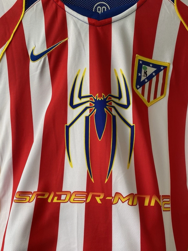 2004/2005 Atletico Madrid Torres #9 Home Jersey – Retro Soccer Shirt