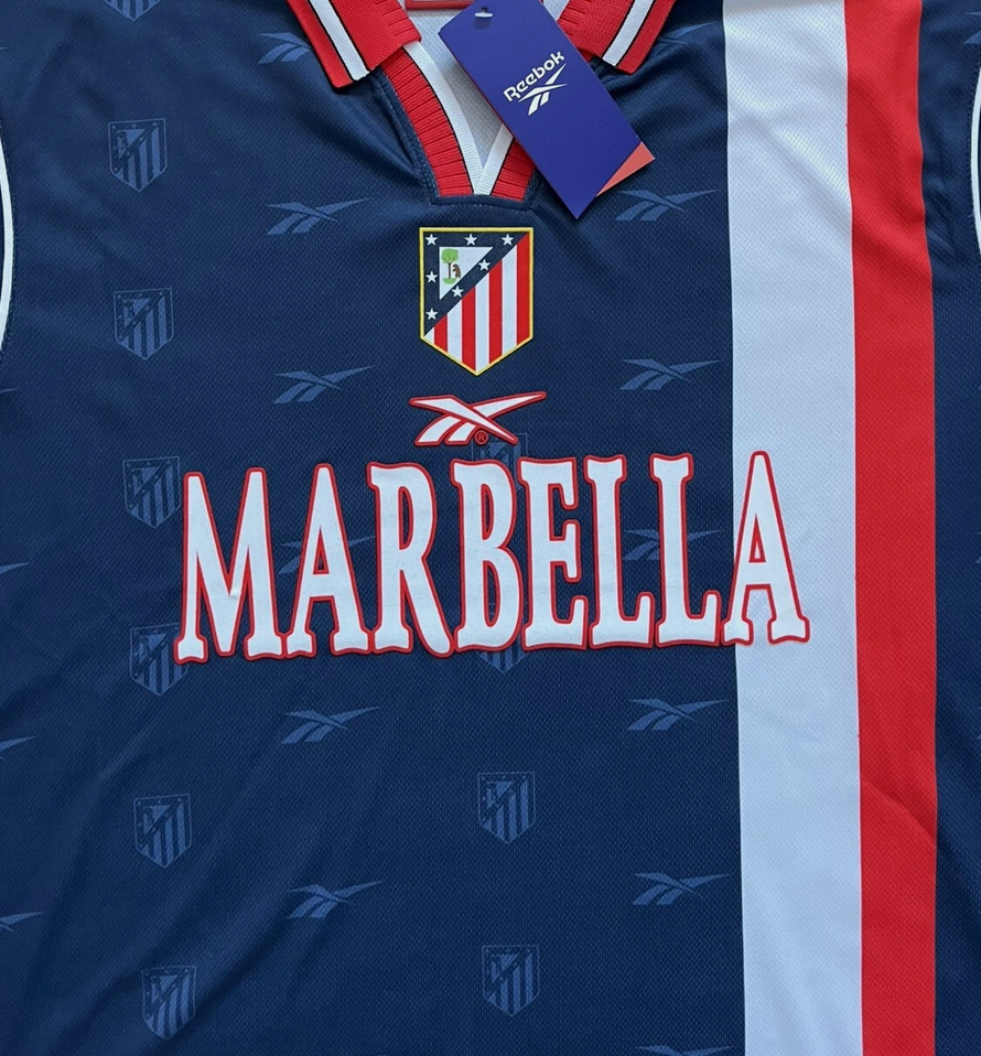 1998/1999 Atletico Madrid Away Jersey – Retro Soccer Shirt