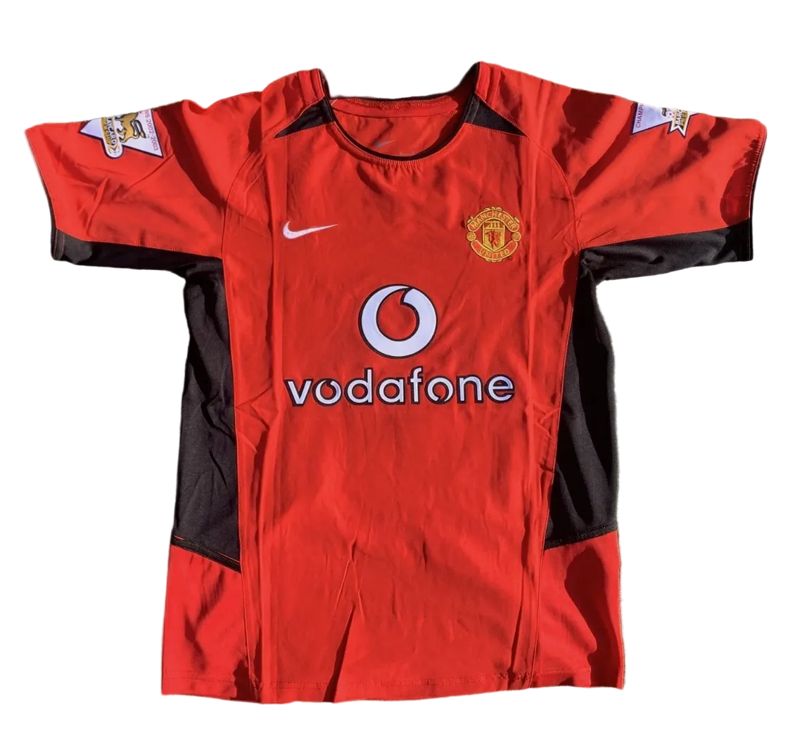 2002/2003 Manchester United F.C. Ronaldo #7 Home Jersey – Retro Soccer Shirt