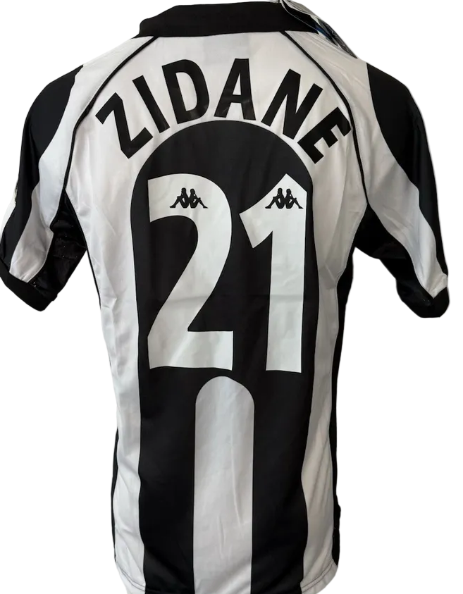 1997/1998 Juventus Zidane #21 Home Jersey – Retro Soccer Shirt