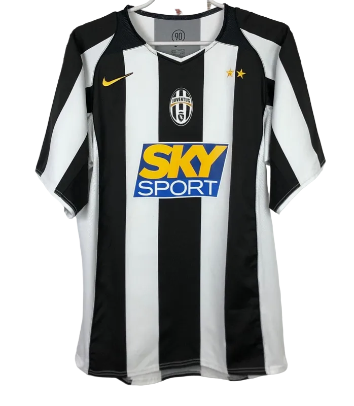 2004/2005 Juventus Del Piero #10 Home Jersey – Retro Soccer Shirt
