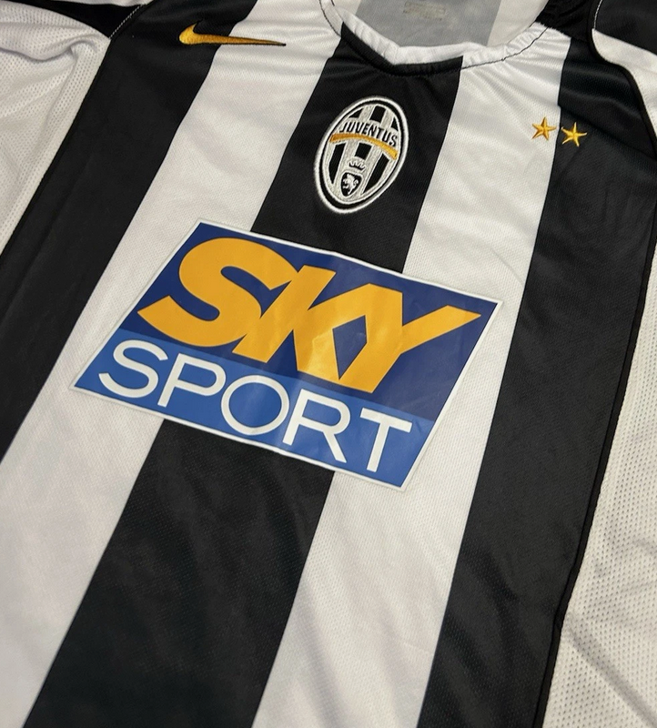 2004/2005 Juventus Del Piero #10 Home Jersey – Retro Soccer Shirt