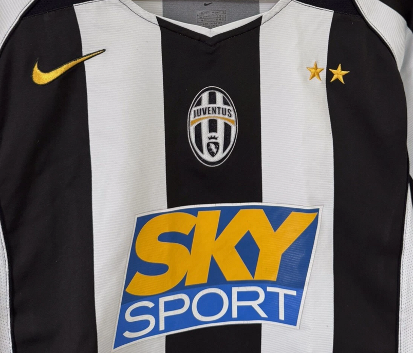 2004/2005 Juventus Del Piero #10 Home Jersey – Retro Soccer Shirt