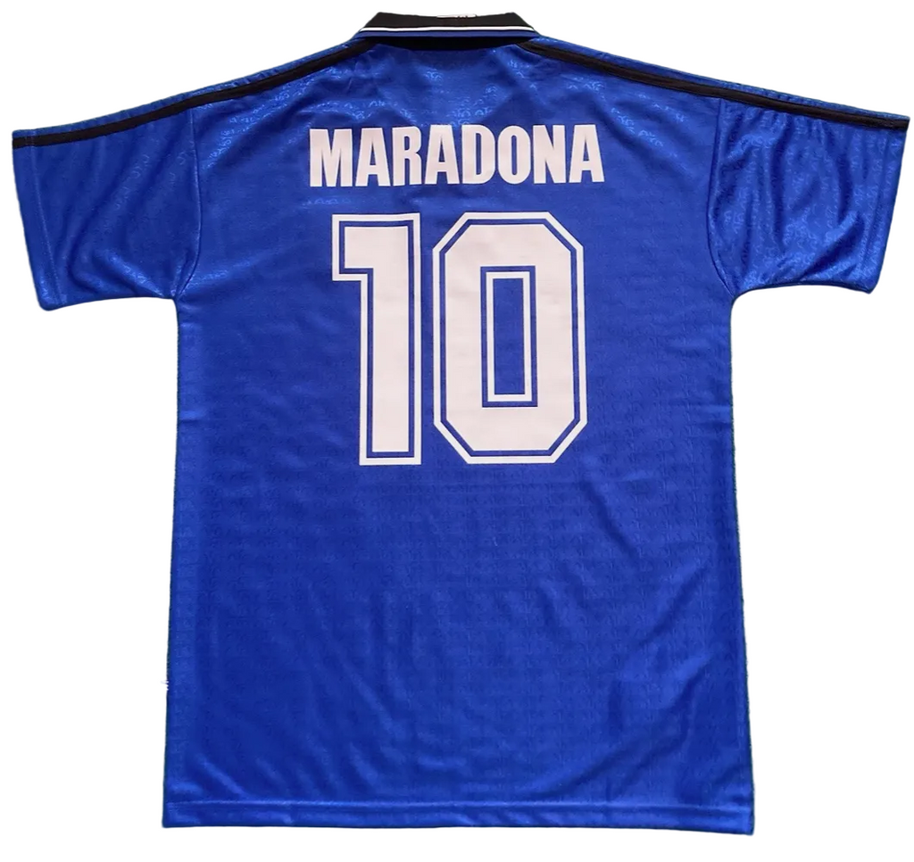 1994 Argentina Maradona #10 Away Jersey – Retro Soccer Shirt